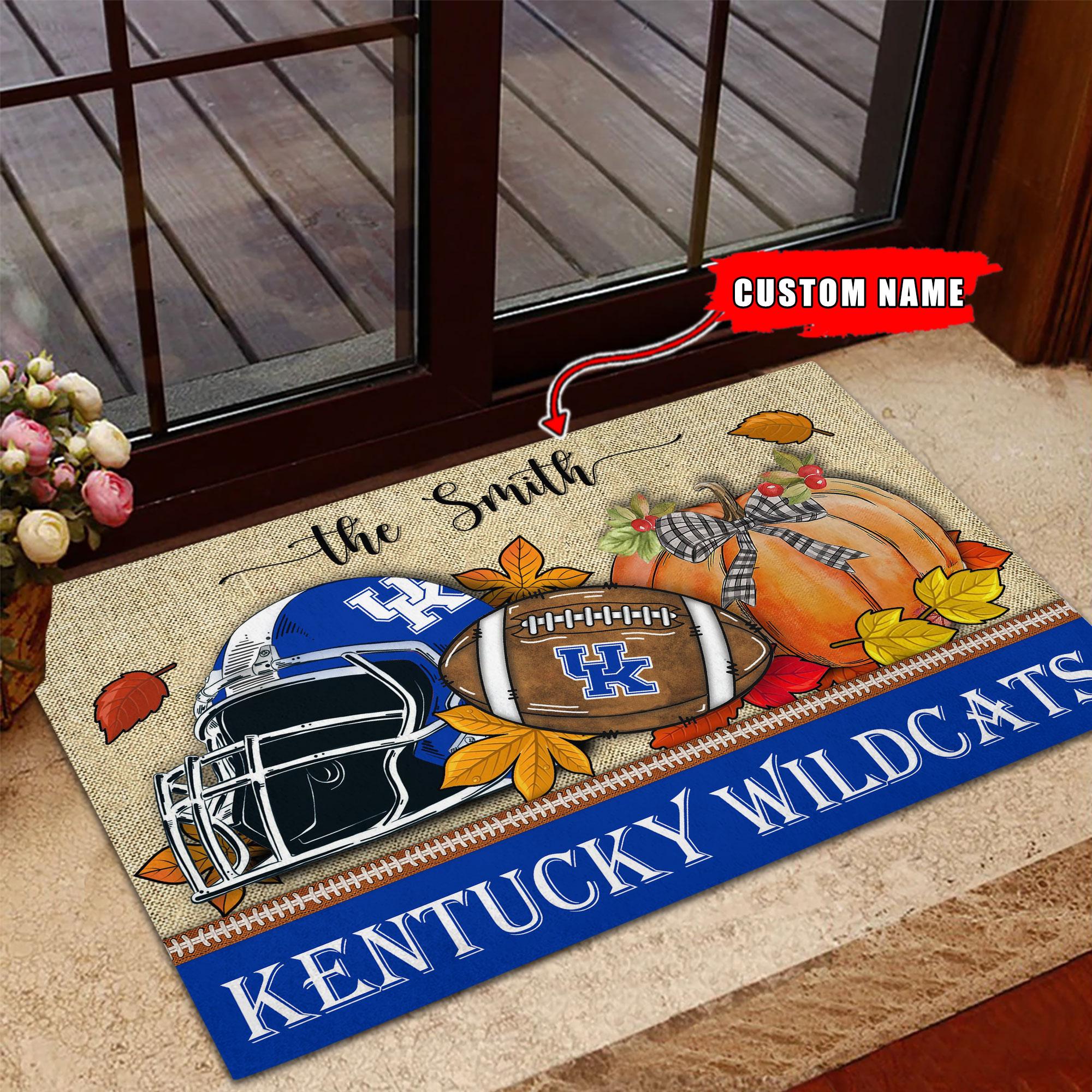 Kentucky Wildcats Fall Football Doormat