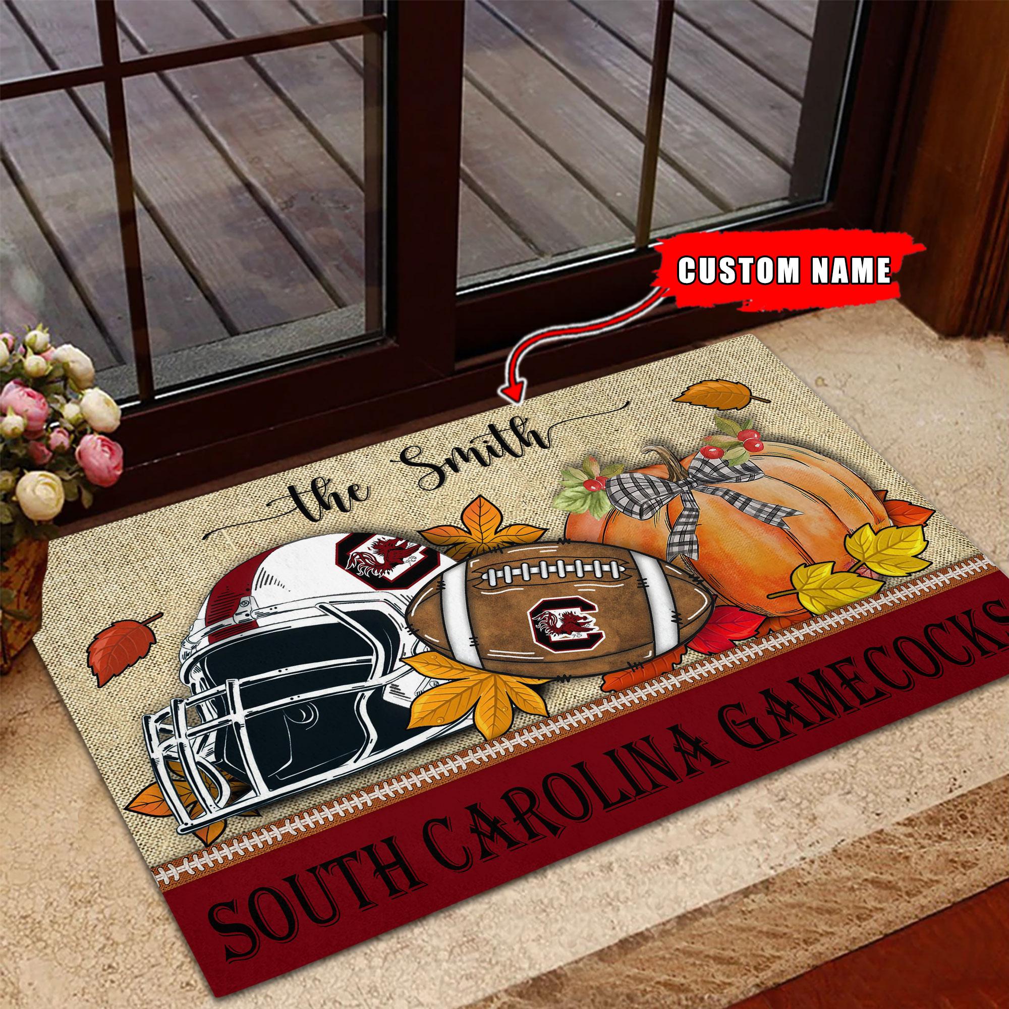 South Carolina Gamecocks Fall Football Doormat