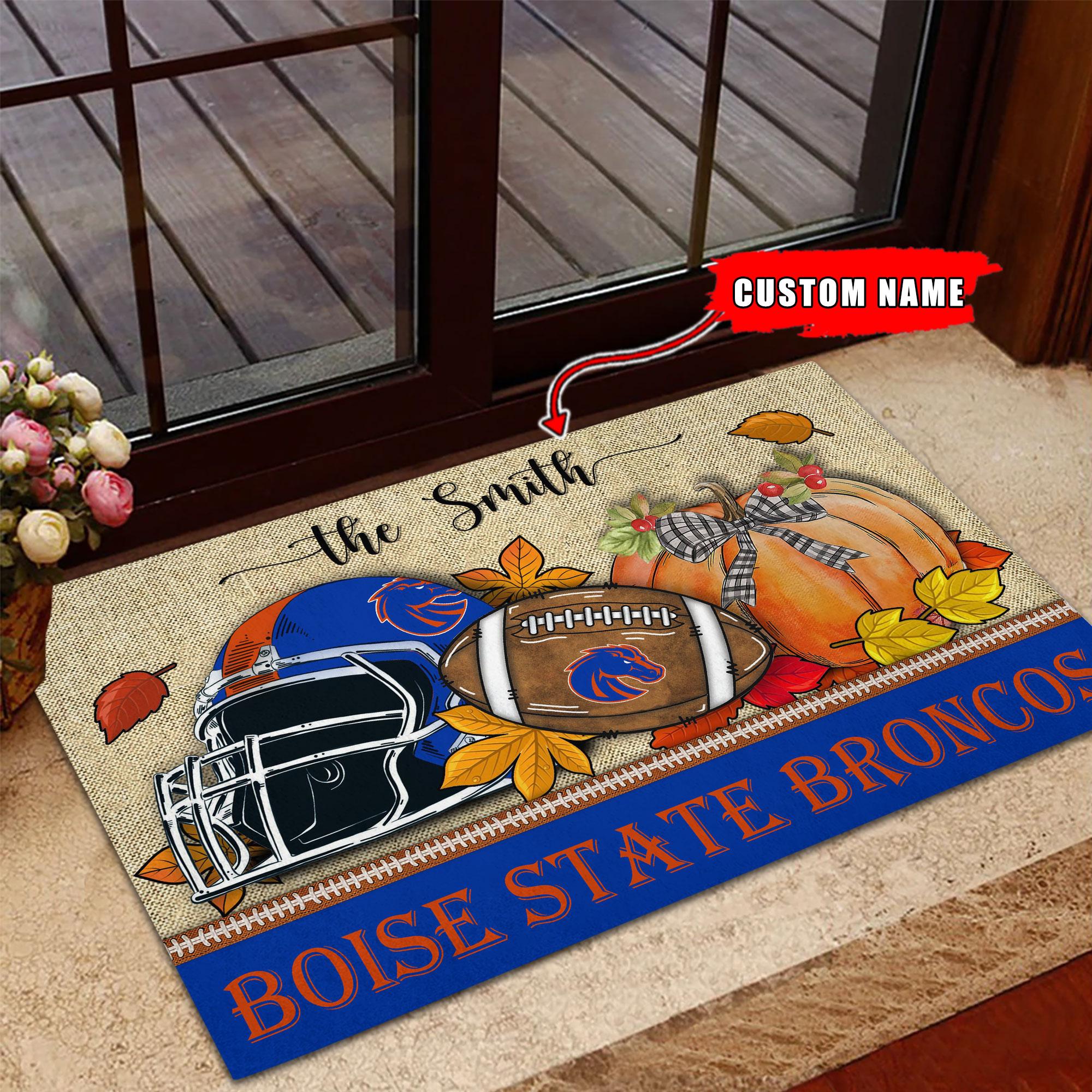 Boise State Broncos Fall Football Doormat