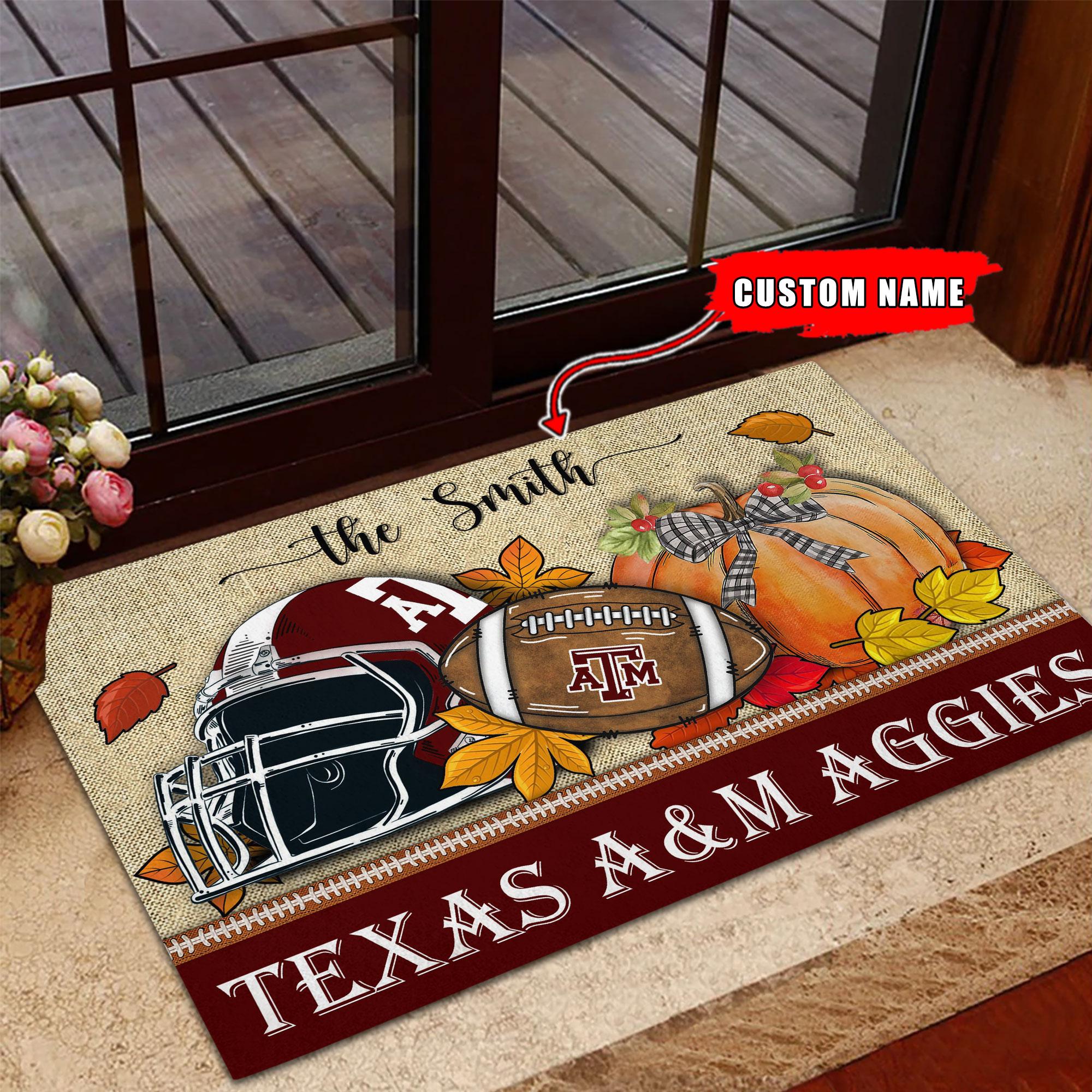 Texas A&amp;M Aggies Fall Football Doormat