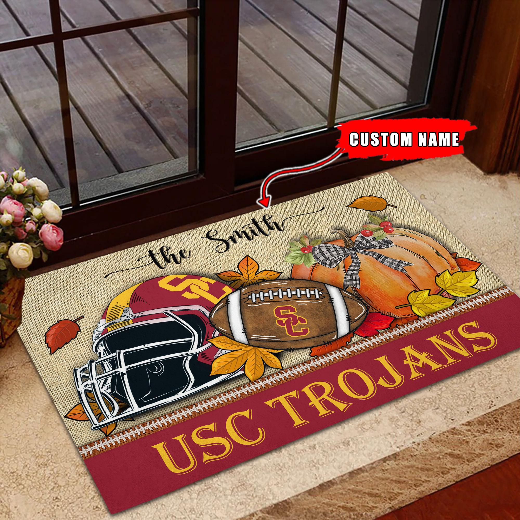 USC Trojans Fall Football Doormat