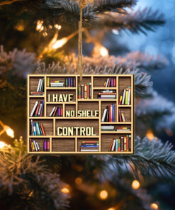 Book ornament Personalized Book Wooden Ornament Personalized Your Name, Christmas Gift For Book Lovers, Christmas Decorations