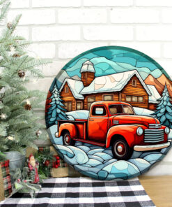 Alternative view of Christmas Wood Sign Christmas Wooden Sign, Christmas Wreath Sign, Christmas Signs, Christmas Door Sign, Christmas Decorations