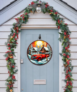 Christmas Wood Sign Christmas Wooden Sign, Christmas Wreath Sign, Christmas Signs, Christmas Door Sign, Christmas Decorations