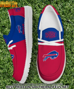 13 Buffalo Bills Football Hey Dude Canvas Loafer Shoes