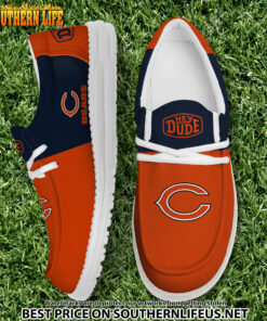 22 Chicago Bears Football Hey Dude Canvas Loafer Shoes