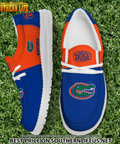 NCA06 Florida Gators Hey Dude Canvas Loafer Shoes
