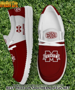 NCA16 Mississippi State Bulldogs Hey Dude Canvas Loafer Shoes