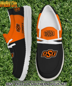 NCA17 Oklahoma State Cowboys Hey Dude Canvas Loafer Shoes