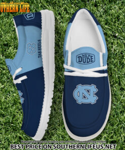 NCA20 North Carolina Tar Heels Hey Dude Canvas Loafer Shoes