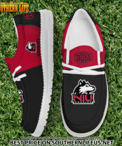 NCA21 Northern Illinois Huskies Hey Dude Canvas Loafer Shoes