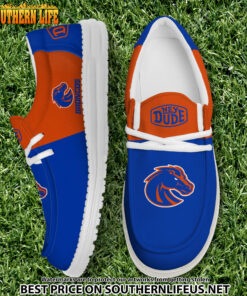 NCA23 Boise State Broncos Hey Dude Canvas Loafer Shoes