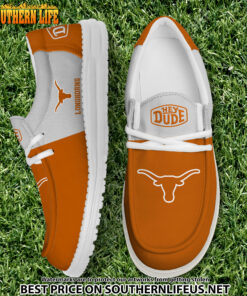 NCA32 Texas Longhorns Hey Dude Canvas Loafer Shoes
