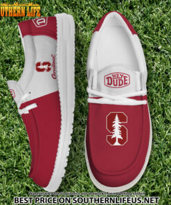 NCA35 Stanford Cardinal Hey Dude Canvas Loafer Shoes
