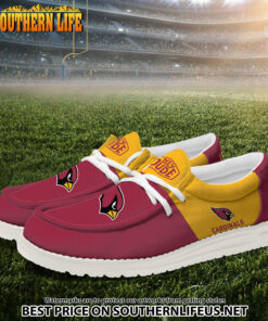 Alternative view of 31 Arizona Cardinals Football Hey Dude Canvas Loafer Shoes