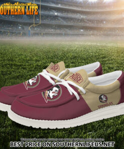 Alternative view of NCA07 Florida State Seminoles Hey Dude Canvas Loafer Shoes