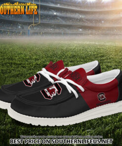Alternative view of NCA15 South Carolina Gamecocks Hey Dude Canvas Loafer Shoes