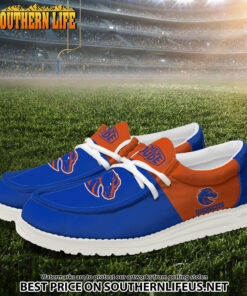 Alternative view of NCA23 Boise State Broncos Hey Dude Canvas Loafer Shoes