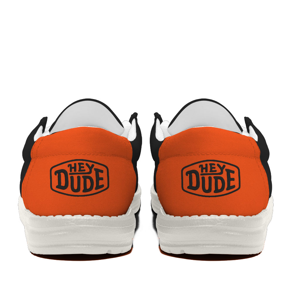 24 Cincinnati Bengals Football Hey Dude Canvas Loafer Shoes - Image 4