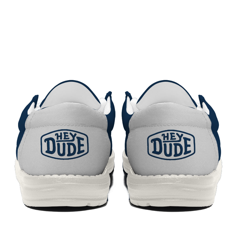 02 Dallas Cowboys Football Hey Dude Canvas Loafer Shoes - Image 4