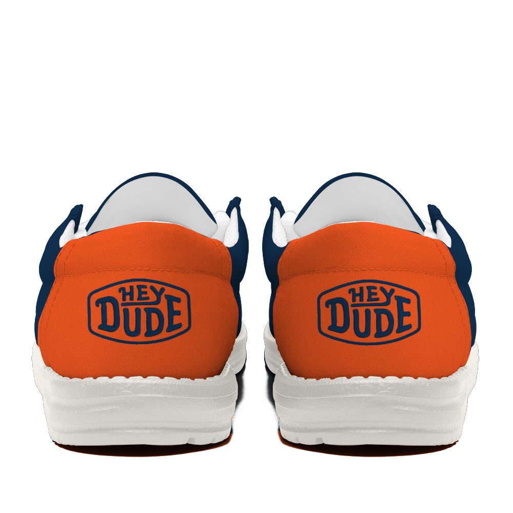 15 Denver Broncos Football Hey Dude Canvas Loafer Shoes - Image 4