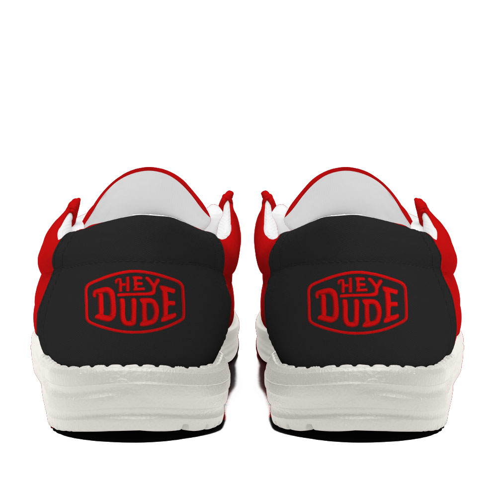 NCA18 NC State Wolfpack Hey Dude Canvas Loafer Shoes - Image 4