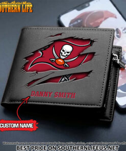 Alternative view of 09 Tampa Bay Buccaneers Men's Leather Wallet Custom Name