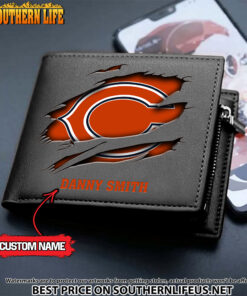 Alternative view of 22 Chicago Bears Men's Leather Wallet Custom Name