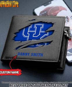 Alternative view of NCAA12 Kentucky Wildcats Men’s Leather Wallet Custom Name
