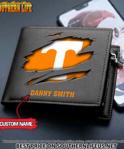 Alternative view of NCAA09 Tennessee Volunteers Men’s Leather Wallet Custom Name