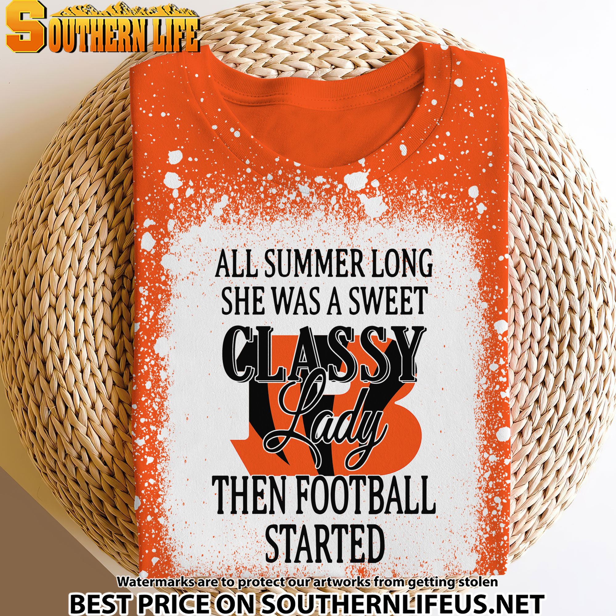 24 Cincinnati Bengals Sweet And Classy Lady Bleached 3D Printed Hoodie, TShirt, Sweatshirt - Image 3