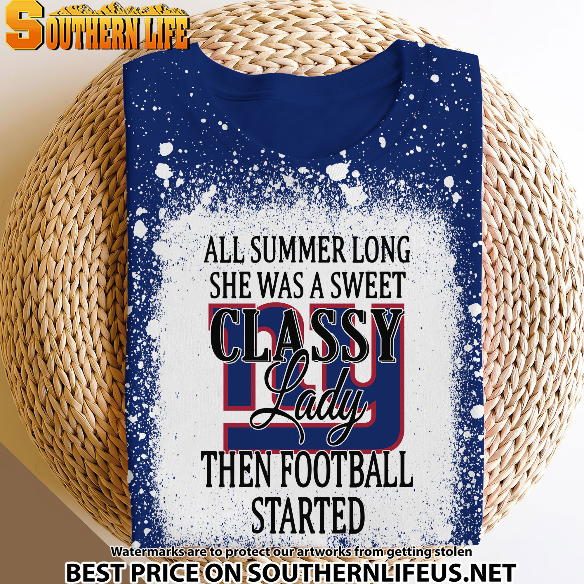 17 New York Giants Sweet And Classy Lady Bleached 3D Printed Hoodie, TShirt, Sweatshirt - Image 3