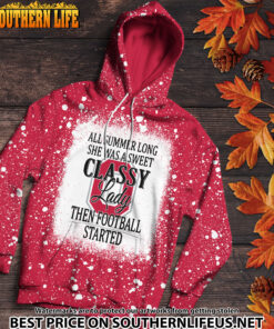 Alternative view of NCAA04 Ohio State Buckeyes Sweet And Classy Lady Bleached 3D Printed Hoodie, TShirt, Sweatshirt