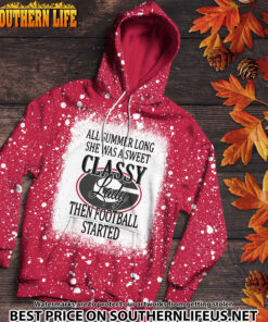 Alternative view of NCAA08 Georgia Bulldogs Sweet And Classy Lady Bleached 3D Printed Hoodie, TShirt, Sweatshirt