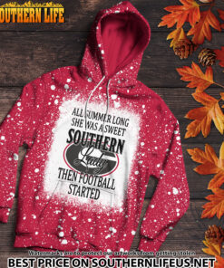 Alternative view of NCAA08 Georgia Bulldogs Southern Lady Bleached 3D Printed Hoodie, TShirt, Sweatshirt