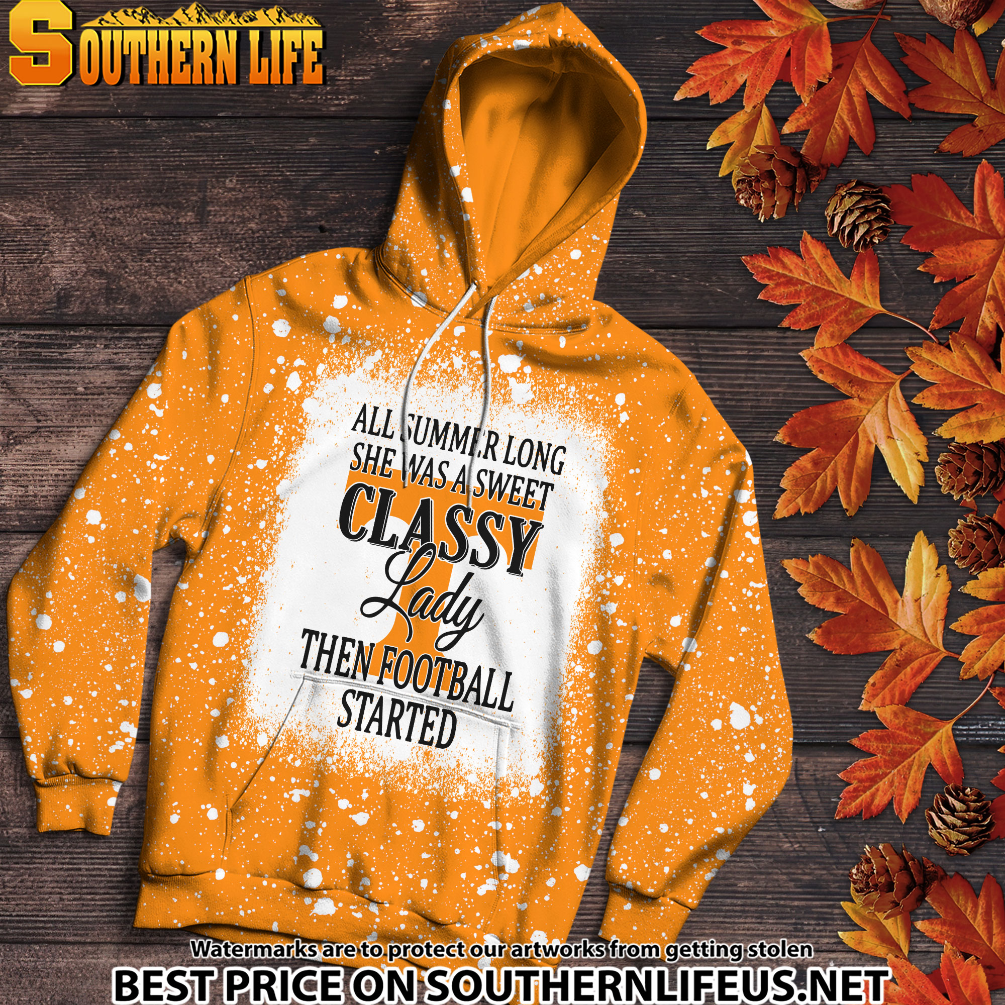 NCAA09 Tennessee Volunteers Sweet And Classy Lady Bleached 3D Printed Hoodie, TShirt, Sweatshirt - Image 2