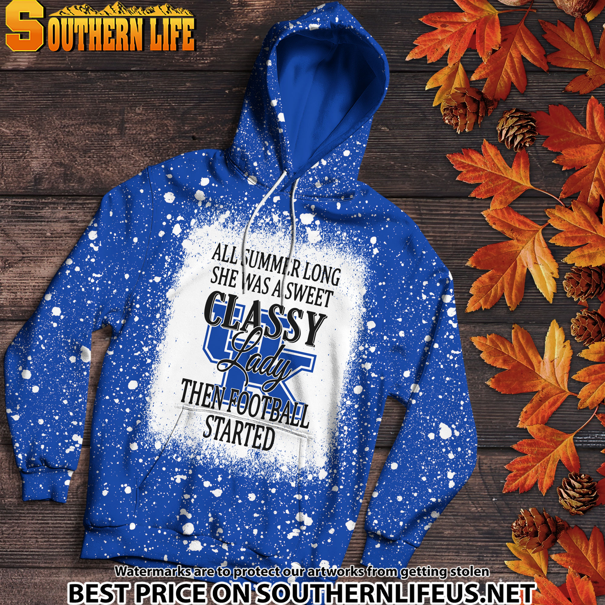 NCAA12 Kentucky Wildcats Sweet And Classy Lady Bleached 3D Printed Hoodie, TShirt, Sweatshirt - Image 2