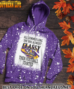 Alternative view of NCAA13 LSU Tigers Sweet And Classy Lady Bleached 3D Printed Hoodie, TShirt, Sweatshirt