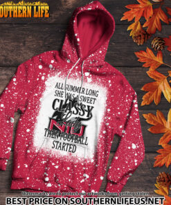 Alternative view of NCAA21 Northern Illinois Huskies Sweet And Classy Lady Bleached 3D Printed Hoodie, TShirt, Sweatshirt