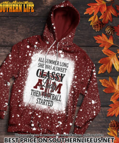 Alternative view of NCAA31 Texas A&M Aggies Sweet And Classy Lady Bleached 3D Printed Hoodie, TShirt, Sweatshirt