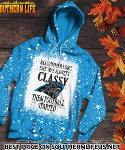 Alternative view of 23 Carolina Panthers Sweet And Classy Lady Bleached 3D Printed Hoodie, TShirt, Sweatshirt
