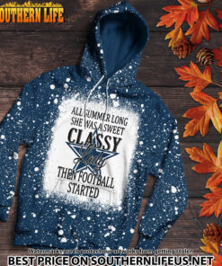 Alternative view of 02 Dallas Cowboys Sweet And Classy Lady Bleached 3D Printed Hoodie, TShirt, Sweatshirt