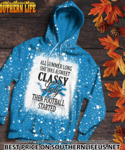 Alternative view of 15 Detroit Lions Sweet And Classy Lady Bleached 3D Printed Hoodie, TShirt, Sweatshirt