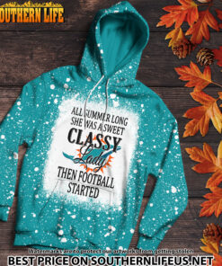 Alternative view of 10 Miami Dolphins Sweet And Classy Lady Bleached 3D Printed Hoodie, TShirt, Sweatshirt