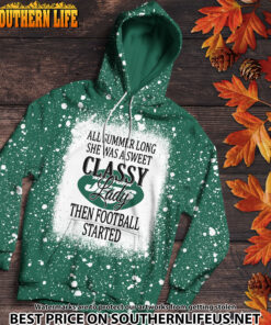 Alternative view of 18 New York Jets Sweet And Classy Lady Bleached 3D Printed Hoodie, TShirt, Sweatshirt