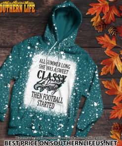 Alternative view of 04 Philadelphia Eagles Sweet And Classy Lady Bleached 3D Printed Hoodie, TShirt, Sweatshirt