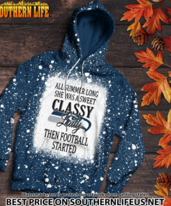 Alternative view of 07 Seattle Seahawks Sweet And Classy Lady Bleached 3D Printed Hoodie, TShirt, Sweatshirt
