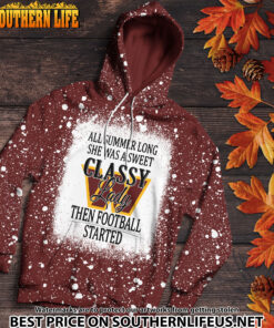 Alternative view of 08 Washington Commanders Sweet And Classy Lady Bleached 3D Printed Hoodie, TShirt, Sweatshirt