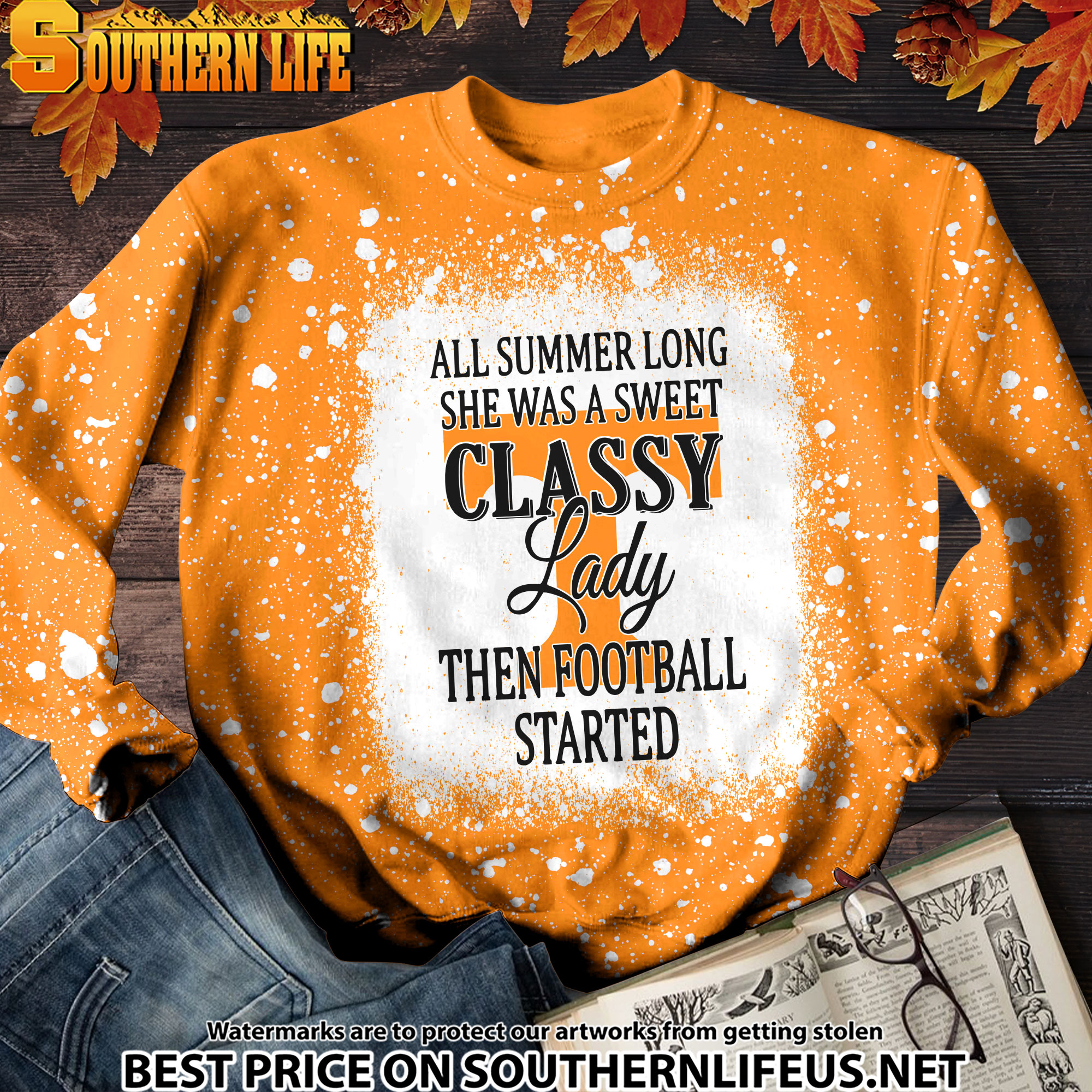 NCAA09 Tennessee Volunteers Sweet And Classy Lady Bleached 3D Printed Hoodie, TShirt, Sweatshirt - Image 4