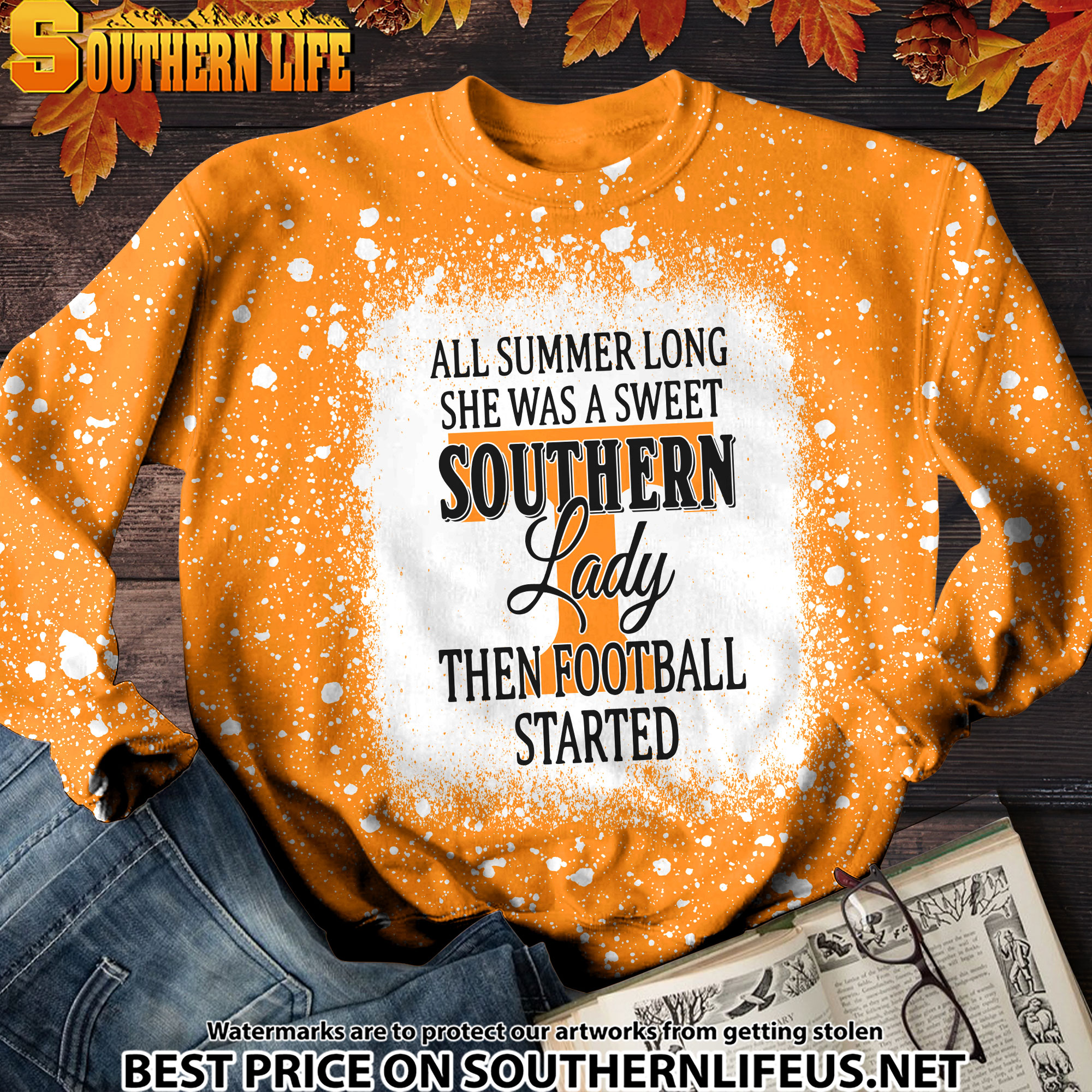 NCAA09 Tennessee Volunteers Southern Lady Bleached 3D Printed Hoodie, TShirt, Sweatshirt - Image 4
